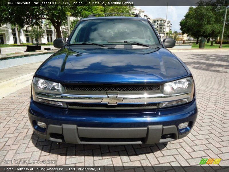 Indigo Blue Metallic / Medium Pewter 2004 Chevrolet TrailBlazer EXT LS 4x4