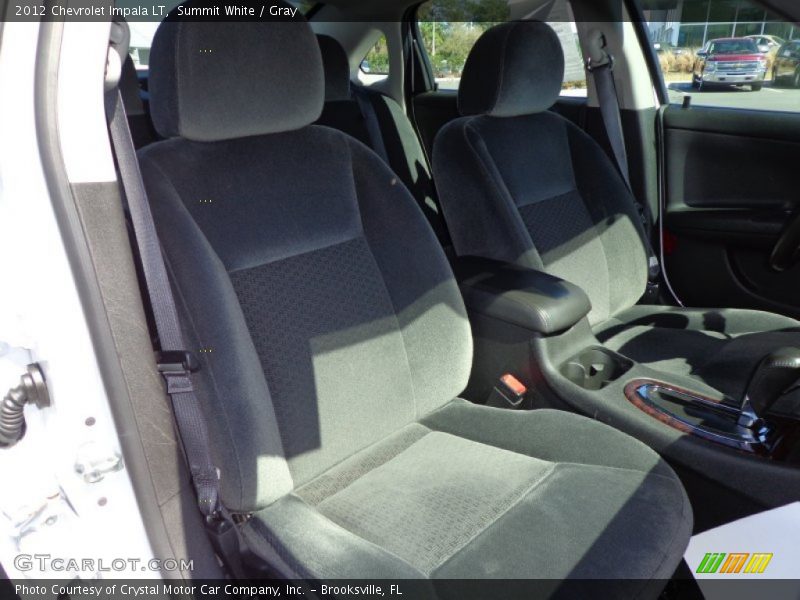Summit White / Gray 2012 Chevrolet Impala LT