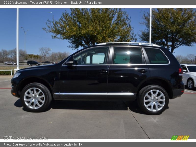 Black Uni / Pure Beige 2010 Volkswagen Touareg VR6 FSI 4XMotion