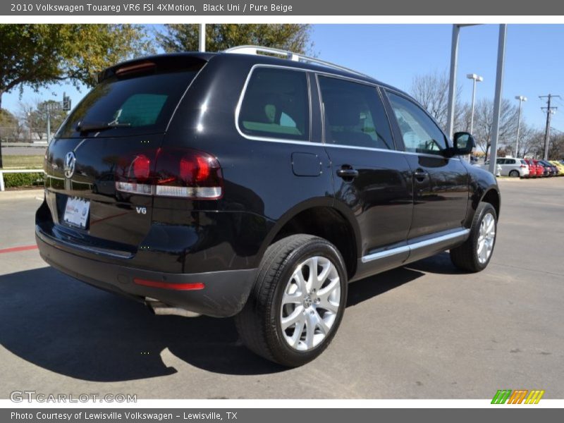 Black Uni / Pure Beige 2010 Volkswagen Touareg VR6 FSI 4XMotion