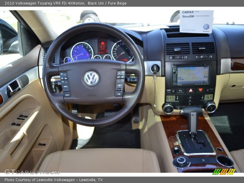 Black Uni / Pure Beige 2010 Volkswagen Touareg VR6 FSI 4XMotion