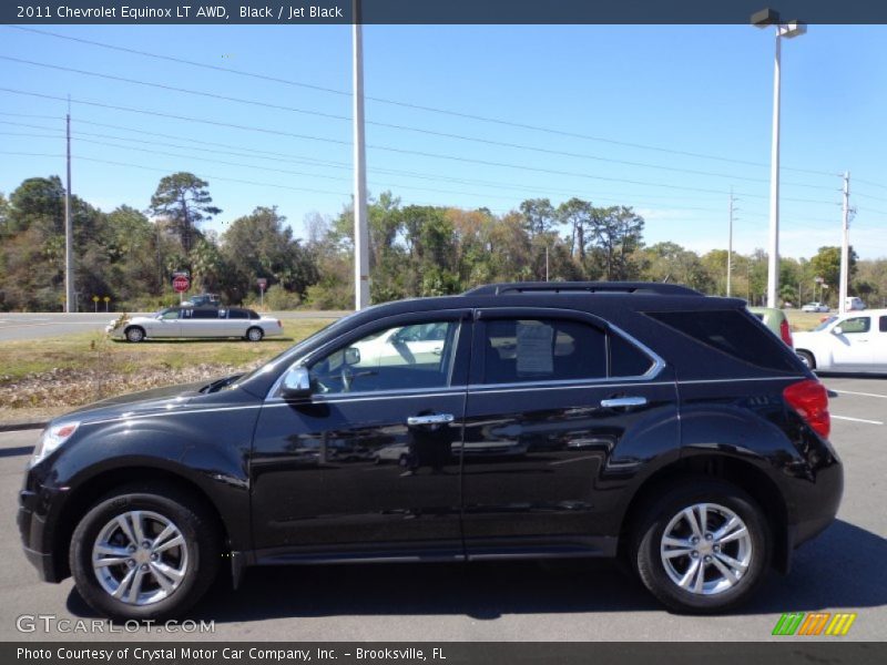 Black / Jet Black 2011 Chevrolet Equinox LT AWD
