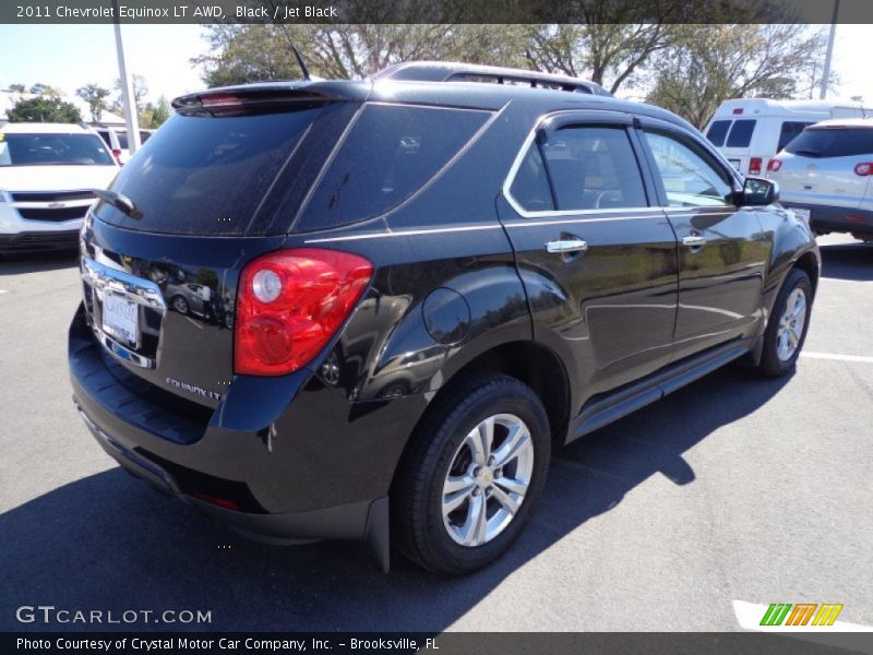 Black / Jet Black 2011 Chevrolet Equinox LT AWD