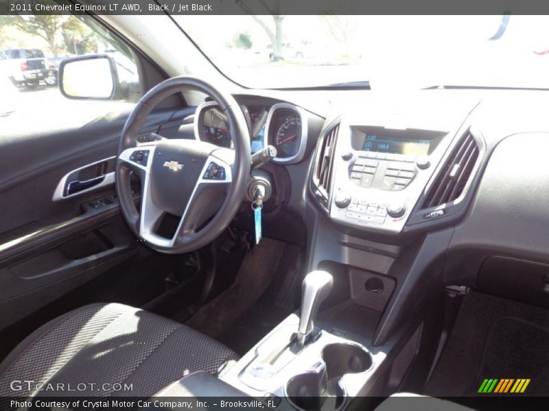 Black / Jet Black 2011 Chevrolet Equinox LT AWD