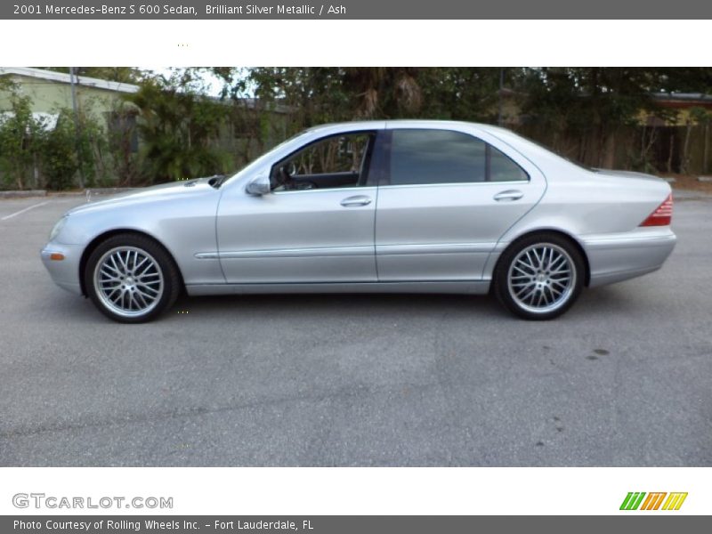  2001 S 600 Sedan Brilliant Silver Metallic