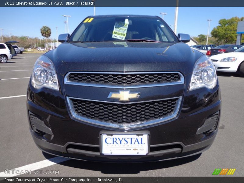 Black / Jet Black 2011 Chevrolet Equinox LT AWD