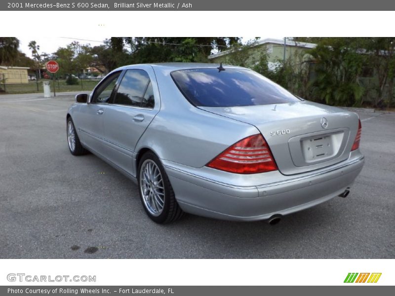  2001 S 600 Sedan Brilliant Silver Metallic
