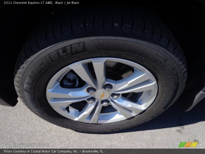Black / Jet Black 2011 Chevrolet Equinox LT AWD