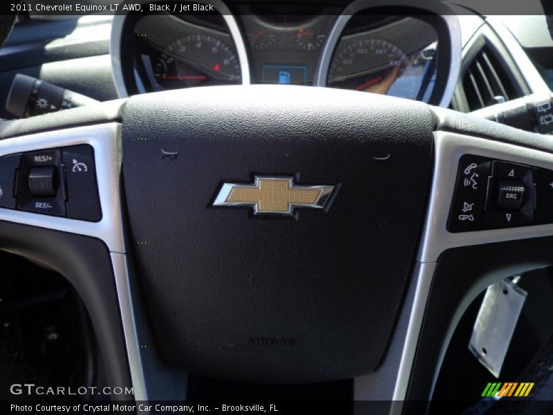 Black / Jet Black 2011 Chevrolet Equinox LT AWD