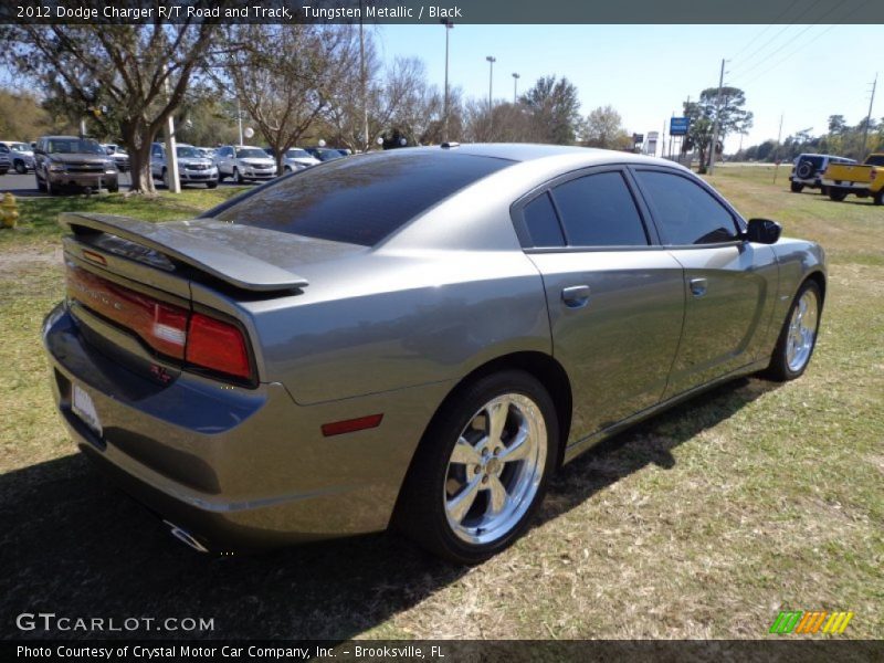 Tungsten Metallic / Black 2012 Dodge Charger R/T Road and Track