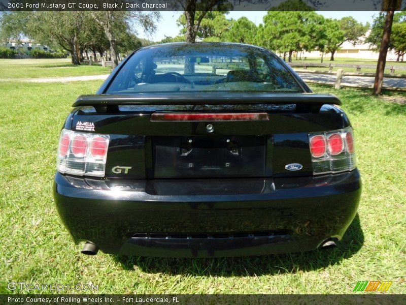 Black / Dark Charcoal 2001 Ford Mustang GT Coupe