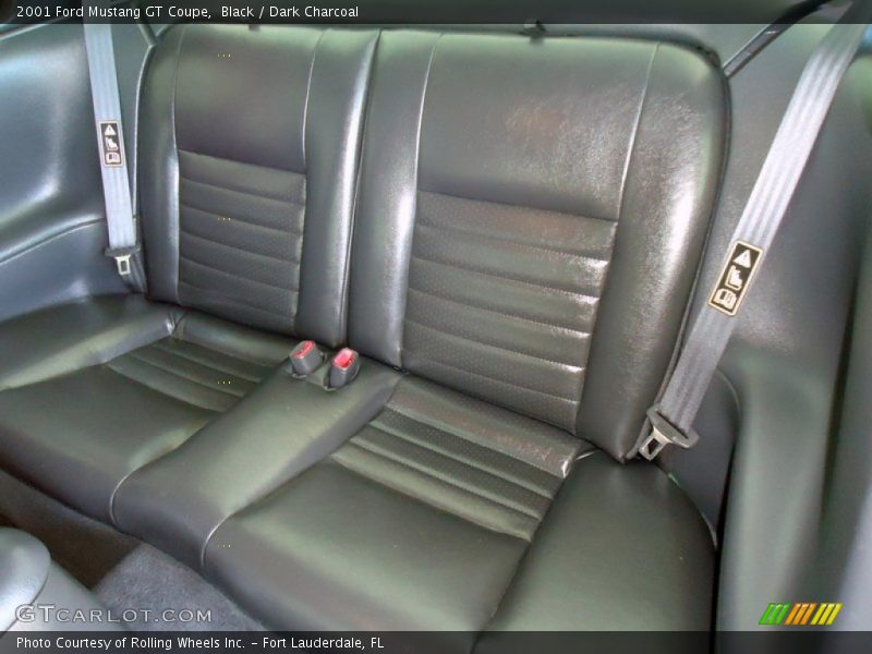 Rear Seat of 2001 Mustang GT Coupe
