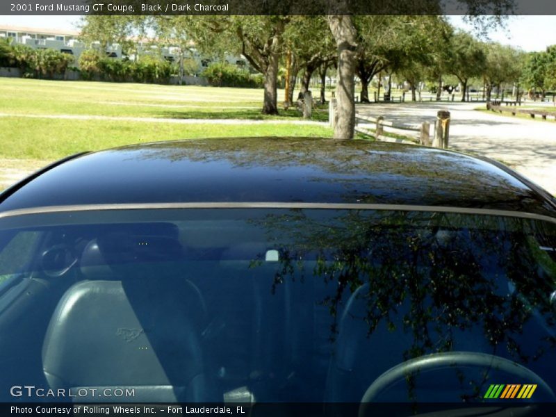 Black / Dark Charcoal 2001 Ford Mustang GT Coupe