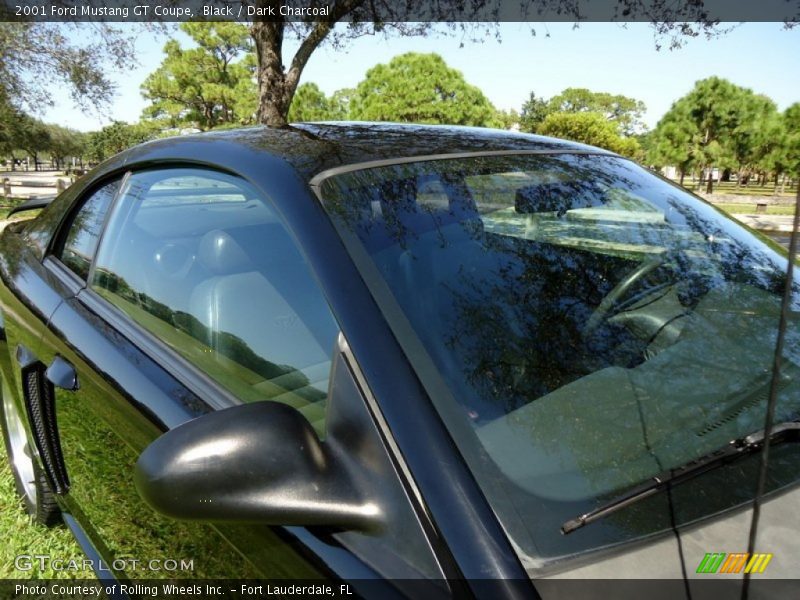 Black / Dark Charcoal 2001 Ford Mustang GT Coupe