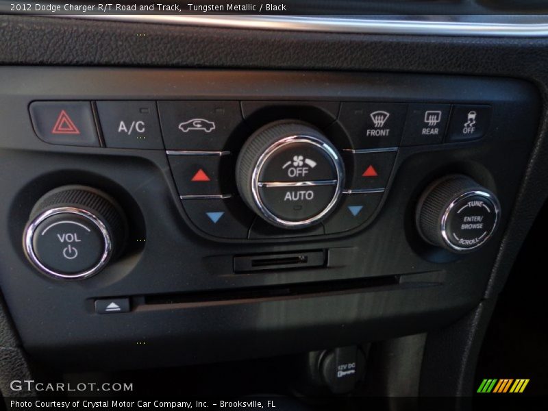 Controls of 2012 Charger R/T Road and Track