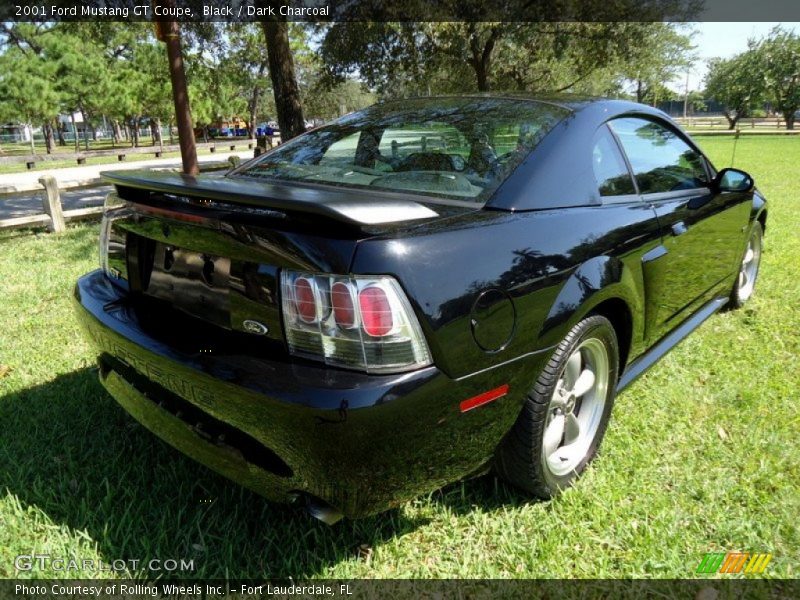 Black / Dark Charcoal 2001 Ford Mustang GT Coupe