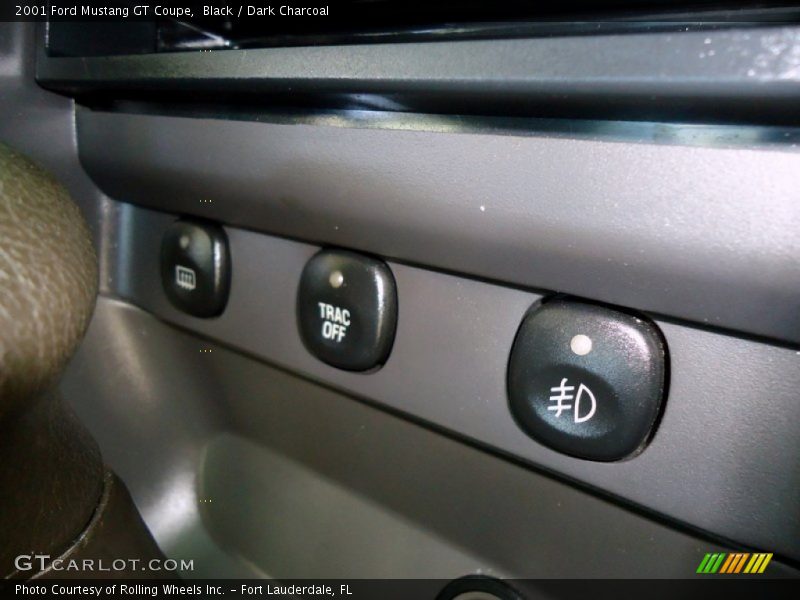 Black / Dark Charcoal 2001 Ford Mustang GT Coupe