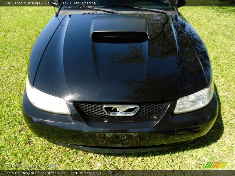 Black / Dark Charcoal 2001 Ford Mustang GT Coupe