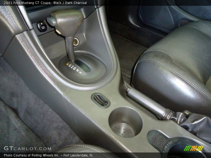 Black / Dark Charcoal 2001 Ford Mustang GT Coupe