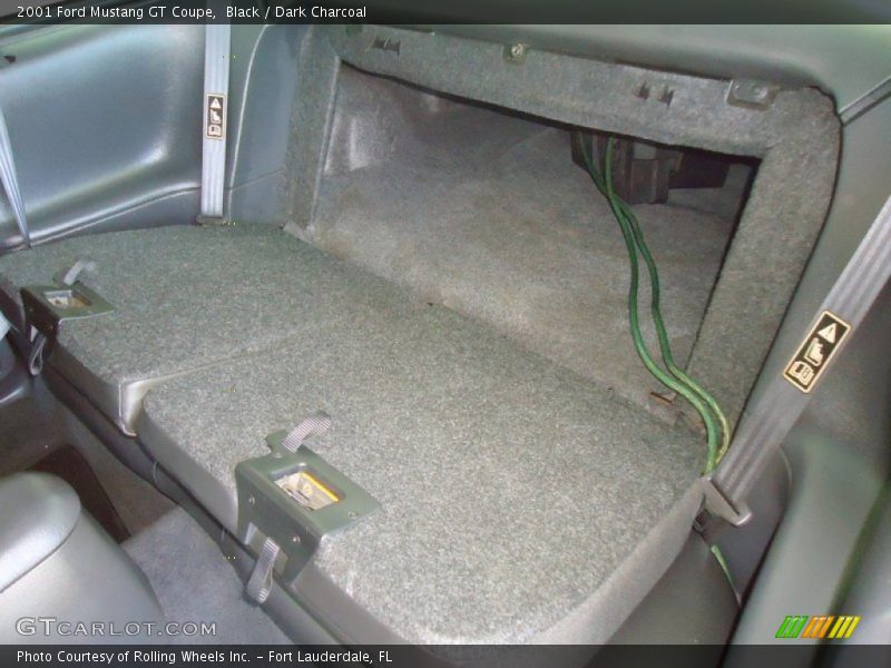 Black / Dark Charcoal 2001 Ford Mustang GT Coupe
