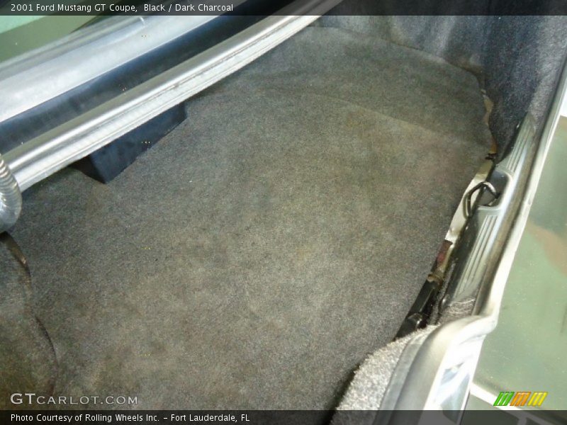 Black / Dark Charcoal 2001 Ford Mustang GT Coupe