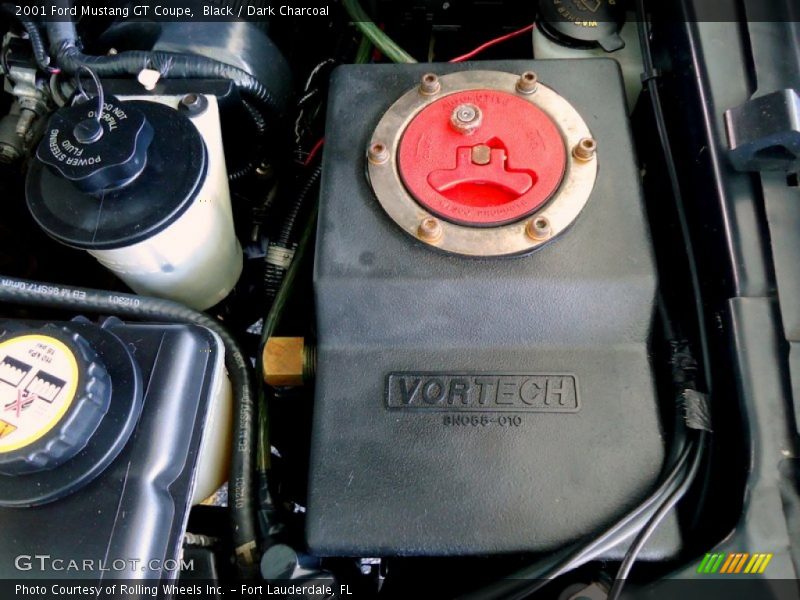 Black / Dark Charcoal 2001 Ford Mustang GT Coupe