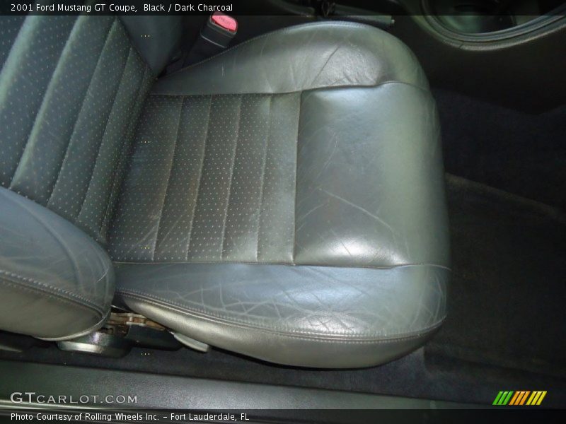 Black / Dark Charcoal 2001 Ford Mustang GT Coupe