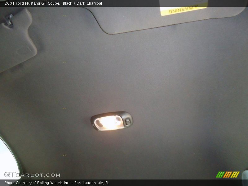 Black / Dark Charcoal 2001 Ford Mustang GT Coupe