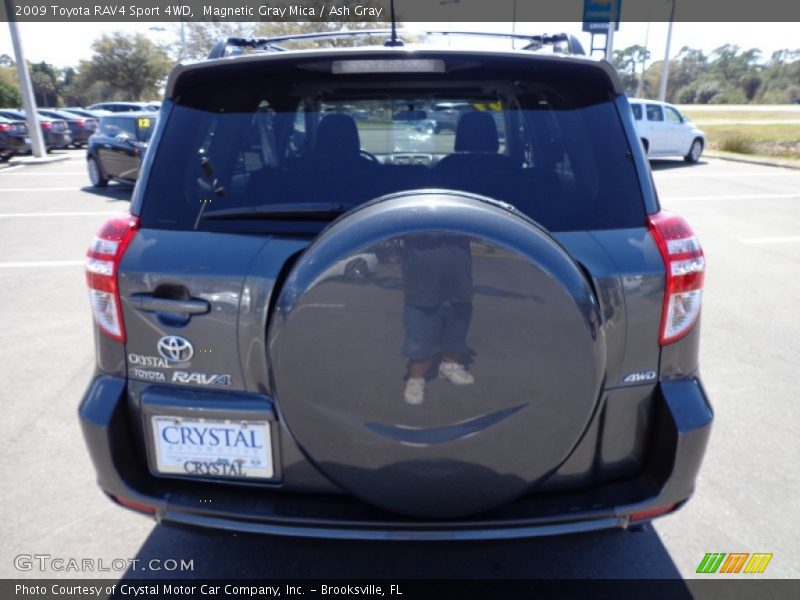 Magnetic Gray Mica / Ash Gray 2009 Toyota RAV4 Sport 4WD