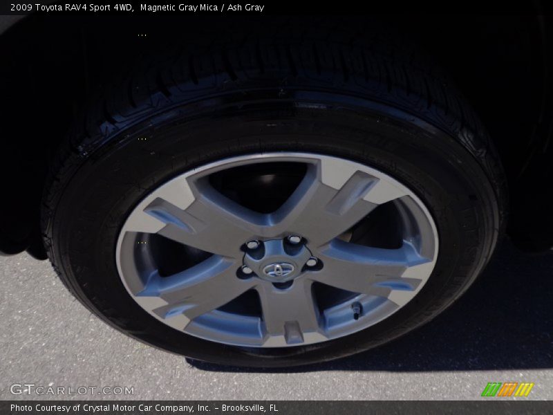 Magnetic Gray Mica / Ash Gray 2009 Toyota RAV4 Sport 4WD