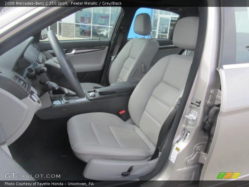  2008 C 350 Sport Grey/Black Interior