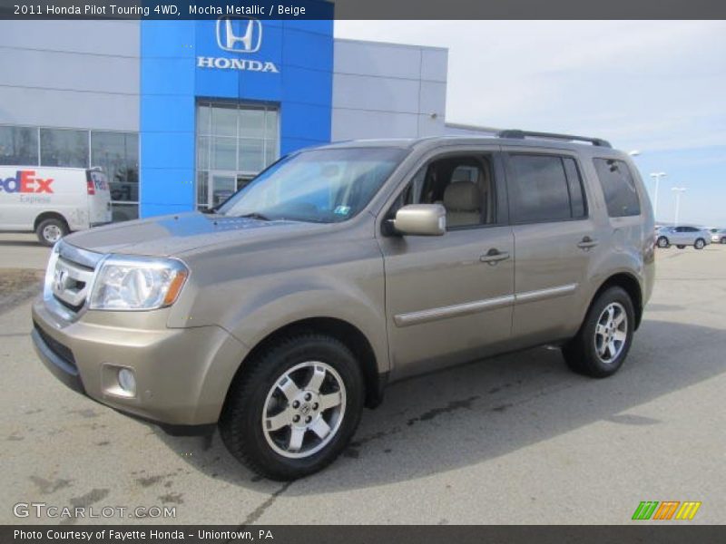 Mocha Metallic / Beige 2011 Honda Pilot Touring 4WD