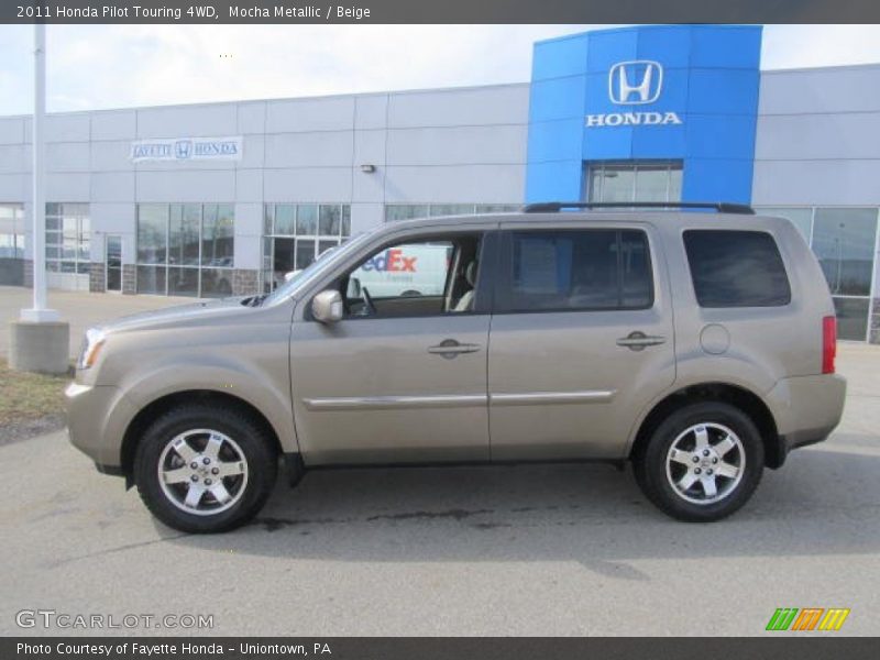 Mocha Metallic / Beige 2011 Honda Pilot Touring 4WD