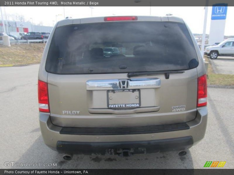 Mocha Metallic / Beige 2011 Honda Pilot Touring 4WD