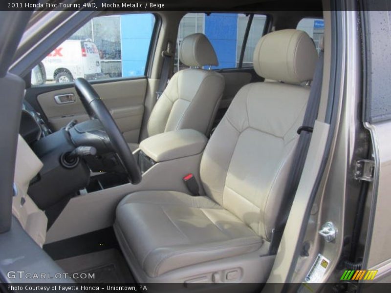 Mocha Metallic / Beige 2011 Honda Pilot Touring 4WD