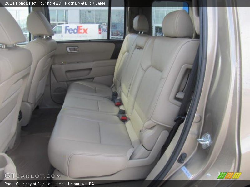 Mocha Metallic / Beige 2011 Honda Pilot Touring 4WD