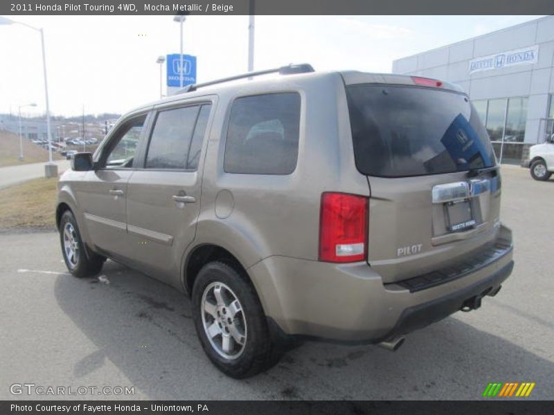 Mocha Metallic / Beige 2011 Honda Pilot Touring 4WD