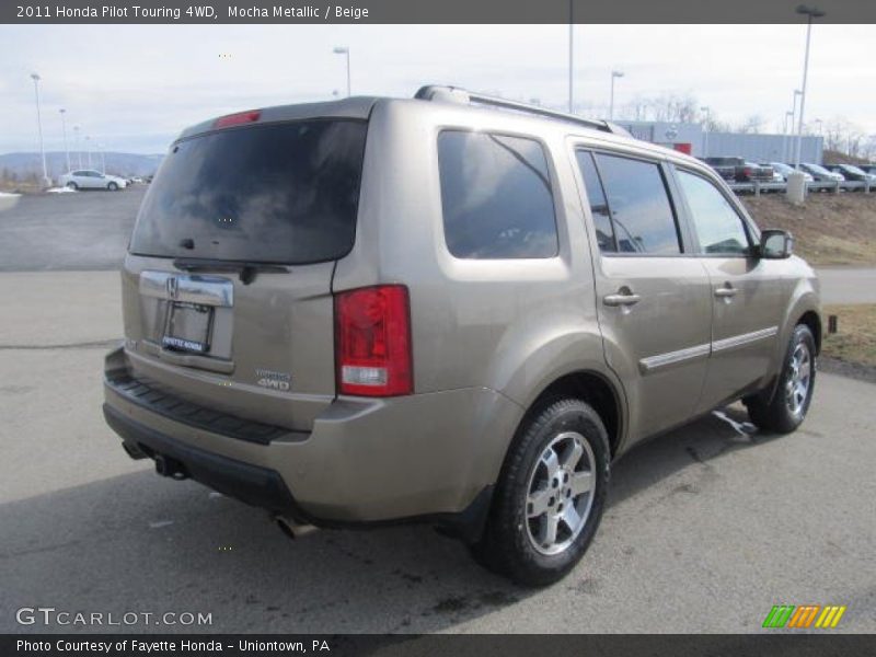 Mocha Metallic / Beige 2011 Honda Pilot Touring 4WD