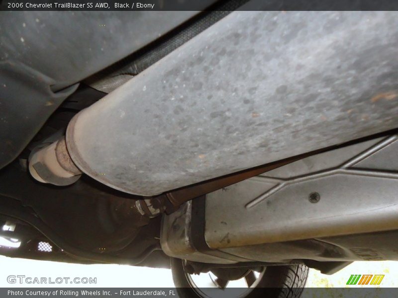 Undercarriage of 2006 TrailBlazer SS AWD