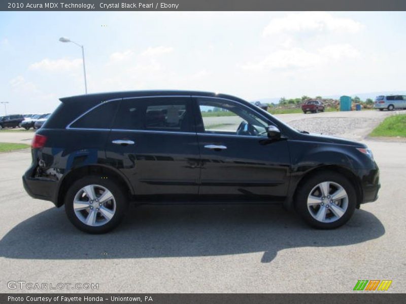 Crystal Black Pearl / Ebony 2010 Acura MDX Technology