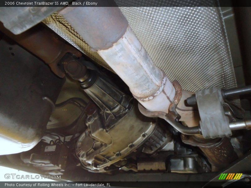 Undercarriage of 2006 TrailBlazer SS AWD