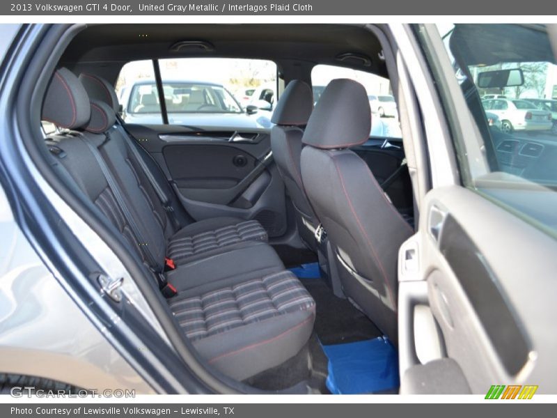 United Gray Metallic / Interlagos Plaid Cloth 2013 Volkswagen GTI 4 Door