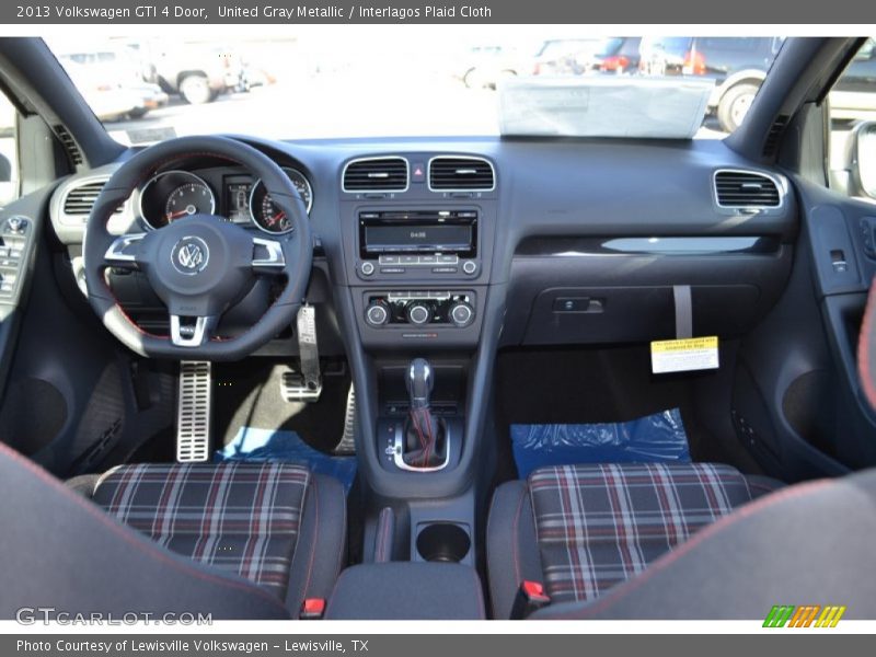 United Gray Metallic / Interlagos Plaid Cloth 2013 Volkswagen GTI 4 Door