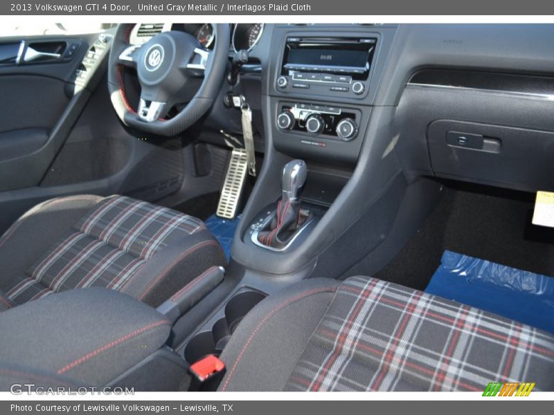 United Gray Metallic / Interlagos Plaid Cloth 2013 Volkswagen GTI 4 Door