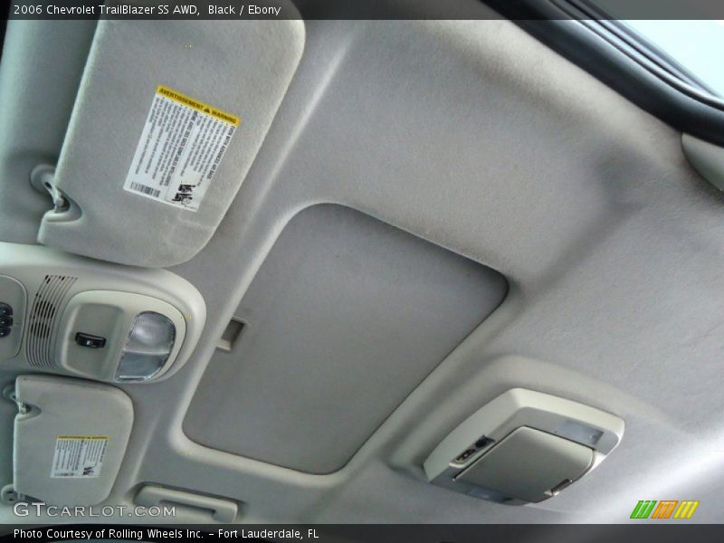 Black / Ebony 2006 Chevrolet TrailBlazer SS AWD