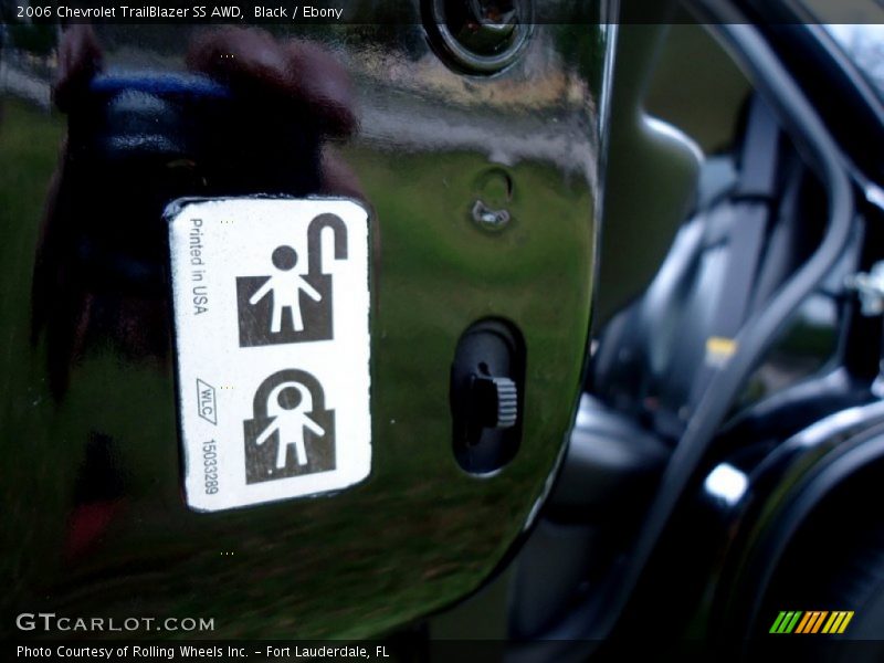 Black / Ebony 2006 Chevrolet TrailBlazer SS AWD