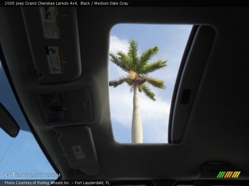Black / Medium Slate Gray 2006 Jeep Grand Cherokee Laredo 4x4