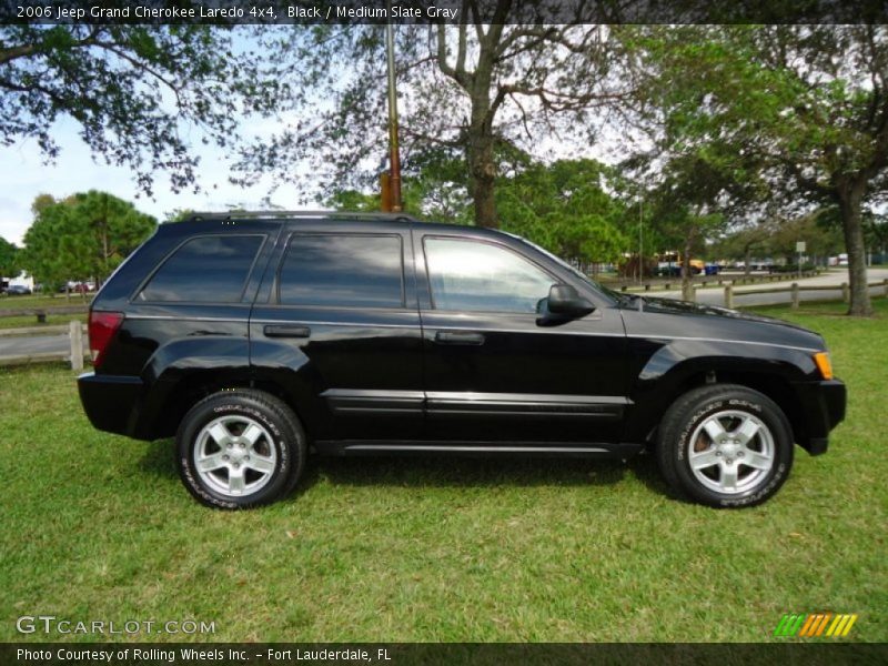 Black / Medium Slate Gray 2006 Jeep Grand Cherokee Laredo 4x4