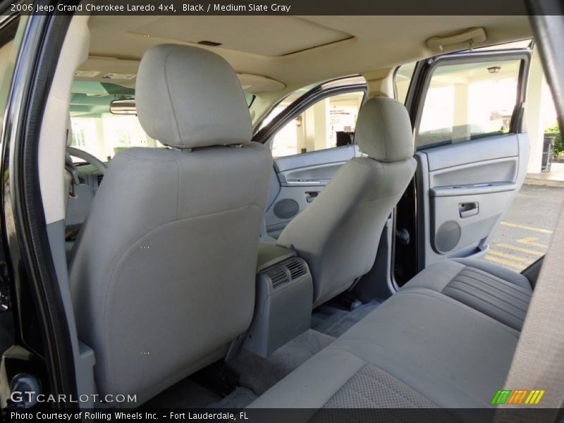 Black / Medium Slate Gray 2006 Jeep Grand Cherokee Laredo 4x4