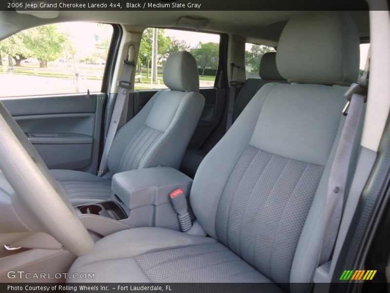 Black / Medium Slate Gray 2006 Jeep Grand Cherokee Laredo 4x4
